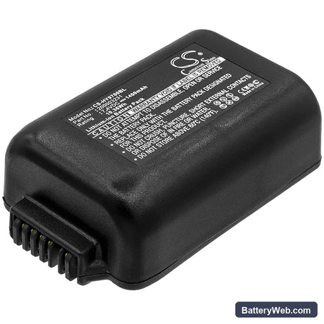 Dolphin 9700 Handheld Replacement Battery, 7.4V, 1400mAh, Li-ion 1