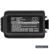Dolphin 9700 Handheld Replacement Battery, 7.4V, 1400mAh, Li-ion 5