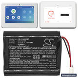 Honeywell Pro 7 Replacement Battery, 3.7V, 7800mAh, Li-ion 6