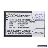 Honeywell Captuvo SL22 Replacement Battery, 3.7V, 1250mAh, Li-ion 3