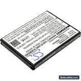 Honeywell Scanpal EDA50K Replacement Battery, 3.8V, 4000mAh, Li-Polymer 2