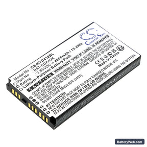 Honeywell EDA40K Replacement Battery, 3.85V, 4000mAh, Li-Polymer 1