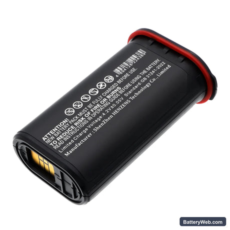 Honeywell EDA51K Replacement Battery, 3.7V, 6600mAh, Li-ion 3
