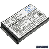 Honeywell Dolphin 60s Replacement Battery, 3.7V, 3200mAh, Li-ion 1