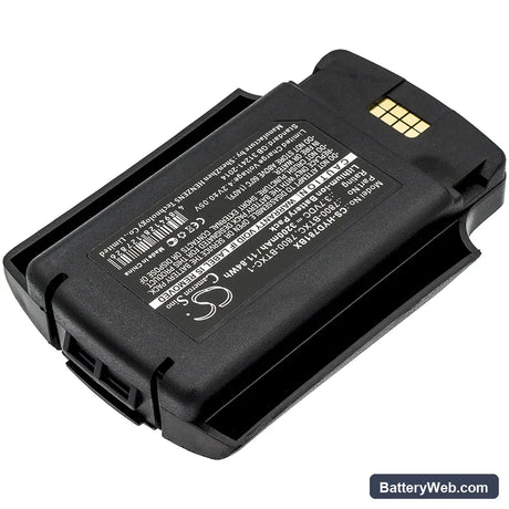 Honeywell Dolphin 7600 Replacement Battery, 3.7V, 3200mAh, Li-ion 2