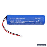 Honeywell OH3502 1D Replacement Battery, 3.7V, 2600mAh, Li-ion 3