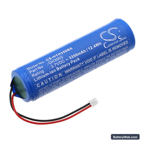 Honeywell OH3502 1D Replacement Battery, 3.7V, 3350mAh, Li-ion 1