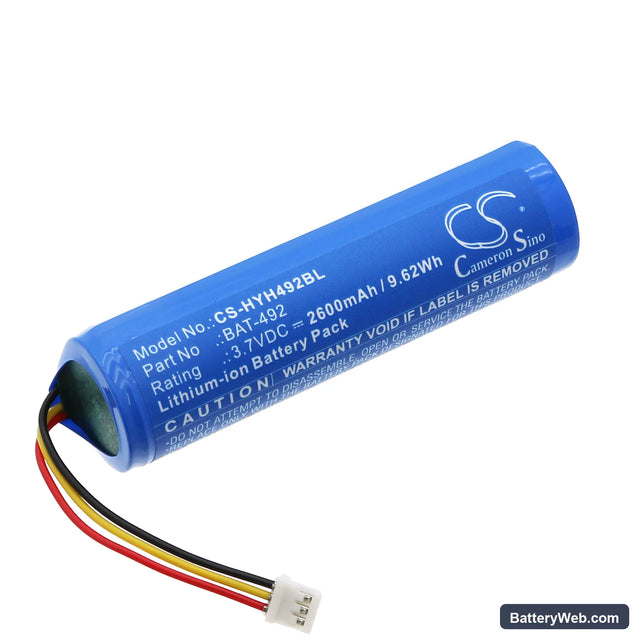 Honeywell HH492 Replacement Battery, 3.7V, 2600mAh, Li-ion 1