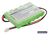 ADI LYNX ALARM PANEL Replacement Battery, 7.2V, 1500mAh, Ni-MH 2