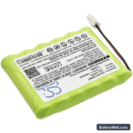 Honeywell Tss Keypad Replacement Battery, 7.2V, 700mAh, Ni-MH 2