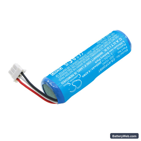 Honeywell Home PROSIXC2W Replacement Battery, 3.7V, 2600mAh, Li-ion 2