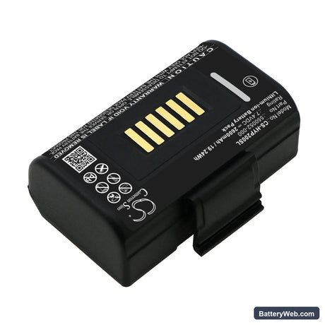 Datamax ONeil Printer Replacement Battery, 7.4V, 2600mAh, Li-ion 2