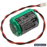 Honeywell AG6/WB Replacement Battery, 6V, 230mAh, Ni-MH 1