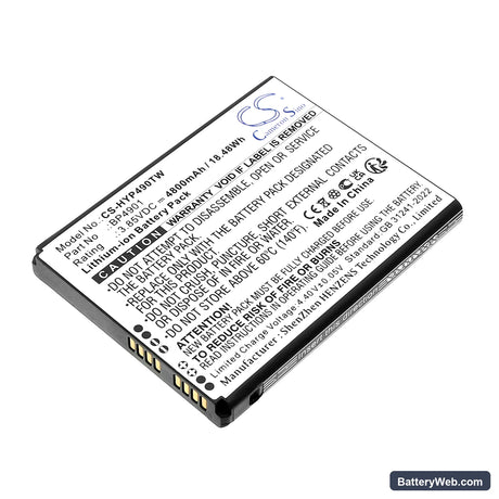 Hytera PNC560 Replacement Battery, 3.85V, 4800mAh, Li-ion 1