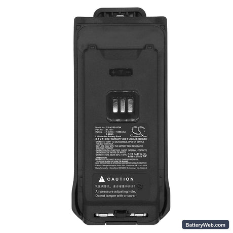 Hytera BP510 Replacement Battery, 7.4V, 1350mAh, Li-ion 5