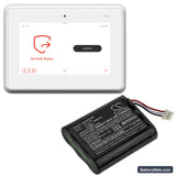 Honeywell Home Pro A7 Replacement Battery, 3.7V, 10000mAh, Li-ion 6