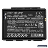 Honeywell Dolphin CT60 Replacement Battery, 3.8V, 4700mAh, Li-Polymer 5