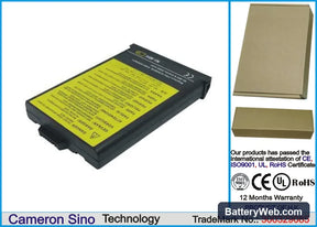 IBM ThinkPad i1400 Replacement Battery, 9.6V, 4500mAh, Ni-MH 1