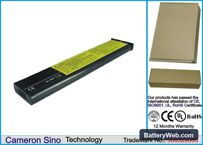 IBM ThinkPad 701 Replacement Battery, 10.8V, 1800mAh, Ni-MH 1