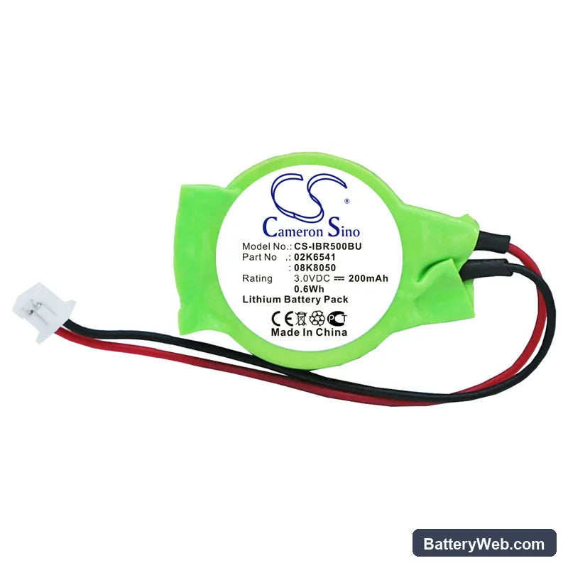 IBM Thinkpad 570 Replacement Battery, 3V, 200mAh, Lithium 3