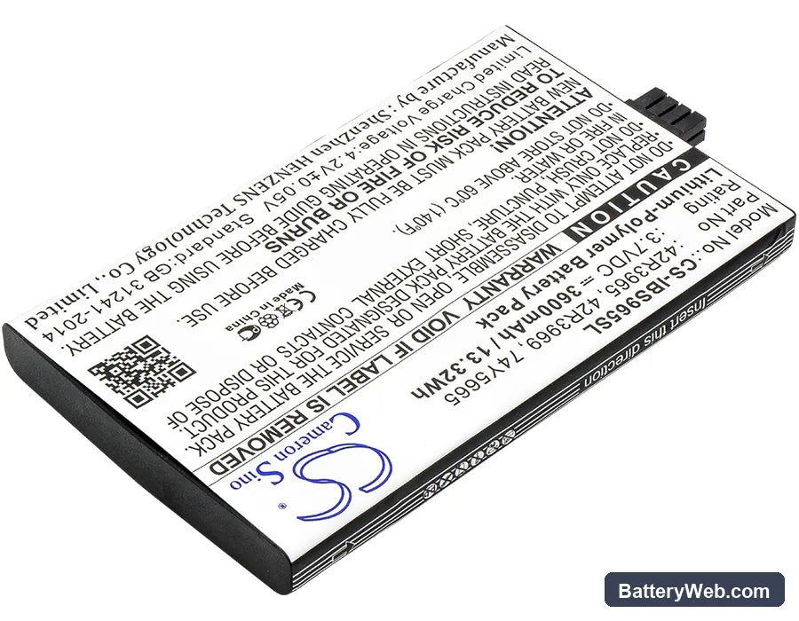 IBM 571F Replacement Battery, 3.7V, 3600mAh, Li-Polymer 2