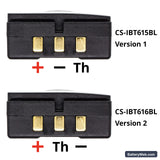 Itowa Winner 2G Version 1 Replacement Battery, 3.6V, 2000mAh, Ni-MH 5
