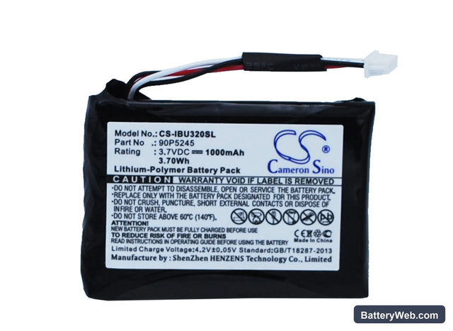 IBM ServeRAID 7K SCSI U320 RAID Controller Replacement Battery, 3.7V, 1000mAh, Li-Polymer 1