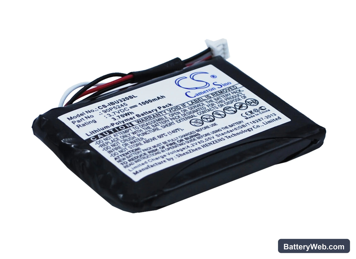 IBM ServeRAID 7K SCSI U320 RAID Controller Replacement Battery, 3.7V, 1000mAh, Li-Polymer 2