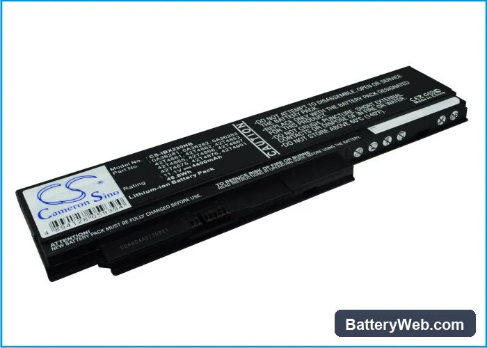 Lenovo ThinkPad X220 Replacement Battery, 11.1V, 4400mAh, Li-ion 5