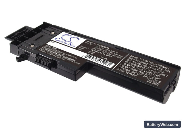 IBM ThinkPad X60 Replacement Battery, 14.4V, 2200mAh, Li-ion 1