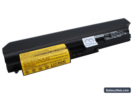 IBM ThinkPad Z60t Replacement Battery, 10.8V, 4400mAh, Li-ion 1