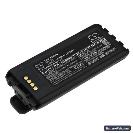 Icom IC-A25 Replacement Battery, 7.4V, 2350mAh, Li-ion 1