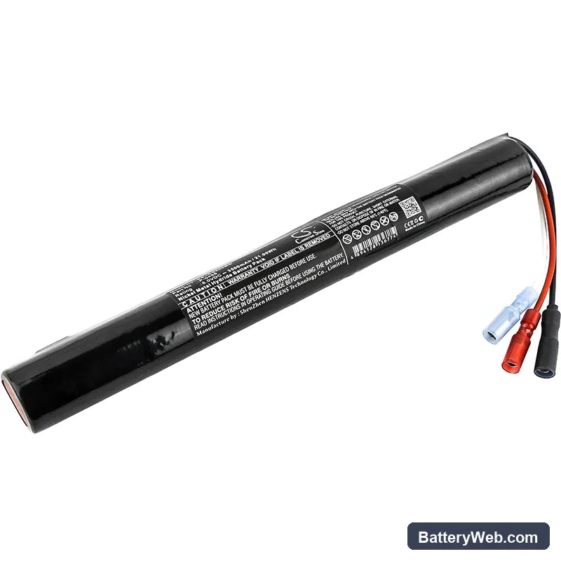 Innomed Heartscreen 80G EKG/ECG Replacement Battery, 6V, 3500mAh, Ni-MH 1