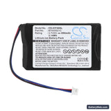 Navman F20 Replacement Battery, 3.7V, 850mAh, Li-ion 3