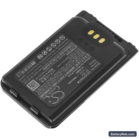 Icom IC-F52D Replacement Battery, 7.4V, 1900mAh, Li-ion 2