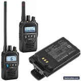 Icom IC-F52D Replacement Battery, 7.4V, 1900mAh, Li-ion 6