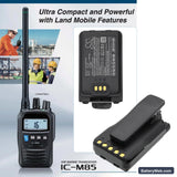 Icom IC-F52D Replacement Battery, 7.4V, 3300mAh, Li-ion 6