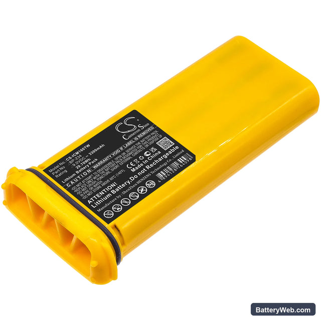 Icom IC-GM1600 Replacement Battery, 9V, 3300mAh, Lithium 1