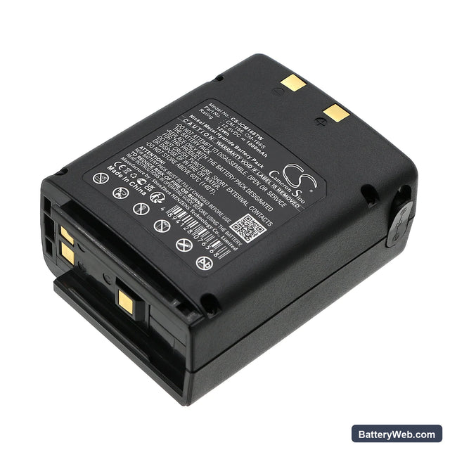 Icom IC-A3 Replacement Battery, 12V, 1000mAh, Ni-MH 1