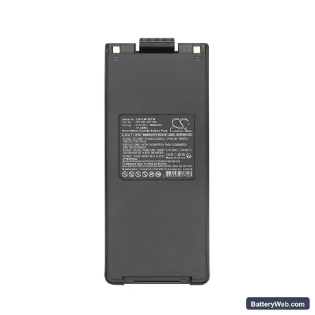 Icom IC-A4 Replacement Battery, 9.6V, 1800mAh, Ni-MH 5