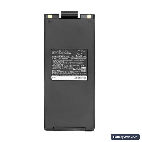 Icom IC-A4 Replacement Battery, 9.6V, 2500mAh, Ni-MH 5
