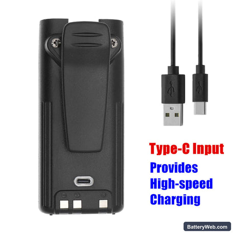 Icom IC-A6 Replacement Battery, 7.4V, 2200mAh, Li-ion 6
