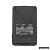 Icom IC-E85 Replacement Battery, 7.4V, 2800mAh, Li-ion 6