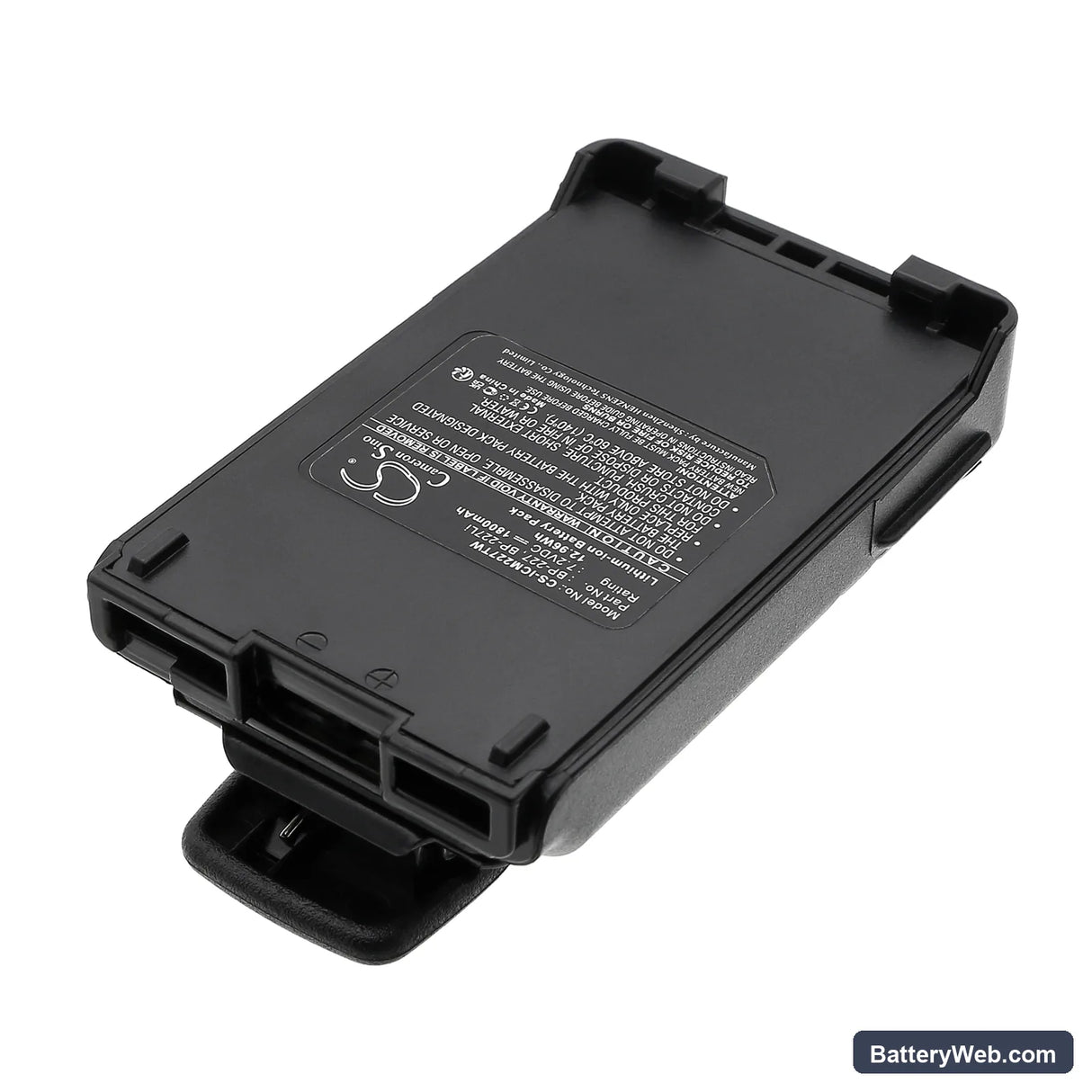 Icom IC-E85 Replacement Battery, 7.2V, 1800mAh, Li-ion 2