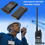 Icom IC-A14 Replacement Battery, 7.4V, 940mAh, Li-ion 6
