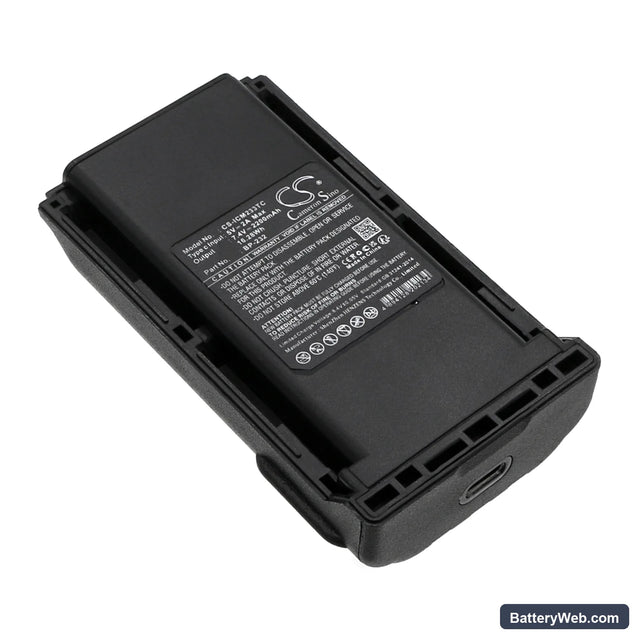 Icom IC-A14 Replacement Battery, 7.4V, 2200mAh, Li-ion 1