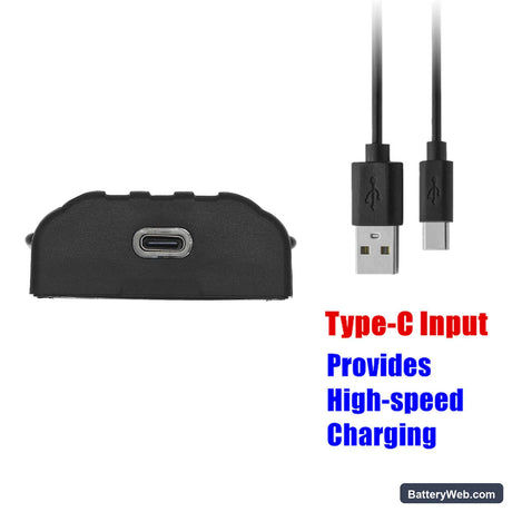 Icom IC-A14 Replacement Battery, 7.4V, 2200mAh, Li-ion 6