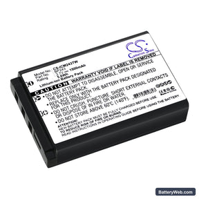 Icom IC-E7 Replacement Battery, 3.7V, 1500mAh, Li-ion 1