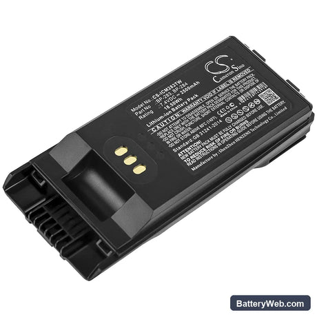 Icom IC-F3400 Replacement Battery, 7.4V, 2500mAh, Li-ion 1