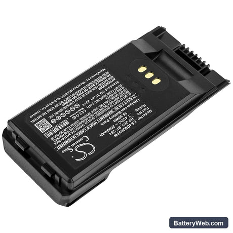 Icom IC-F3400 Replacement Battery, 7.4V, 2500mAh, Li-ion 2